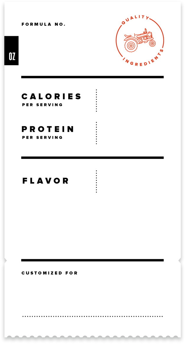 Nourish Label